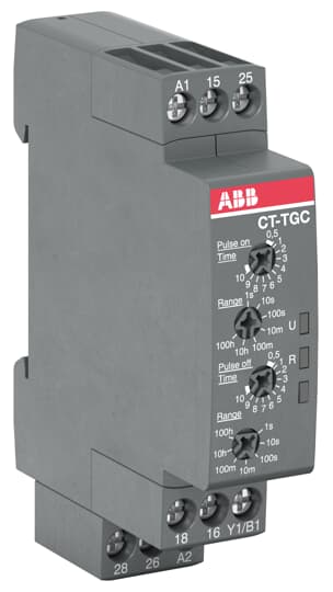 CT-TGC.22, Time relay, Pulse generator ABB Economy Timers - CT-C