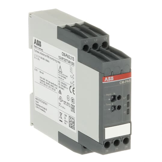 CM-PAS.31S Three-phase monitoring relay ABB 3-Phase Monitoring Relays