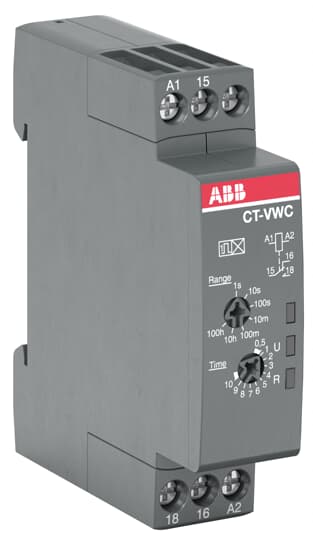 CT-VWC.12 Time relay, Impulse-ON ABB Economy Timers - CT-C