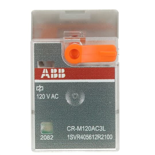 CR-M120AC3L Pluggable interface relay ABB Pluggable Interface Relays with LED