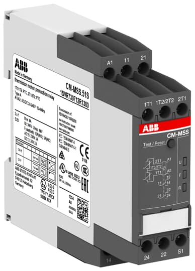CM-MSS.51S Therm. motor protec. relay ABB Thermistor Motor Protection Relays
