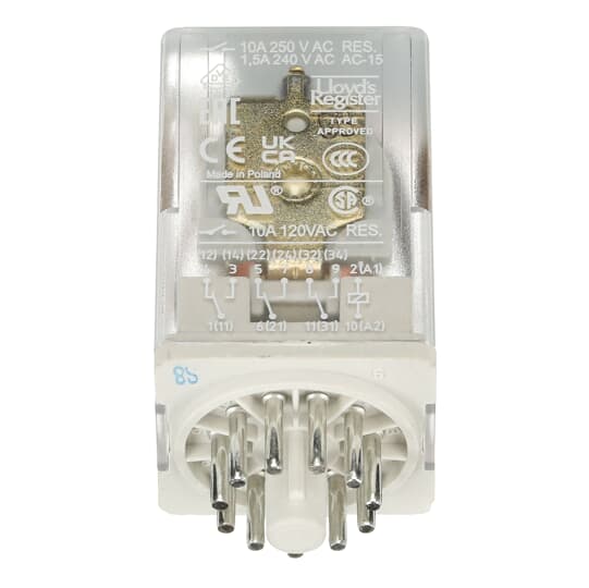 CR-U120AC3L Pluggable interface relay ABB Pluggable Interface Relays with LED