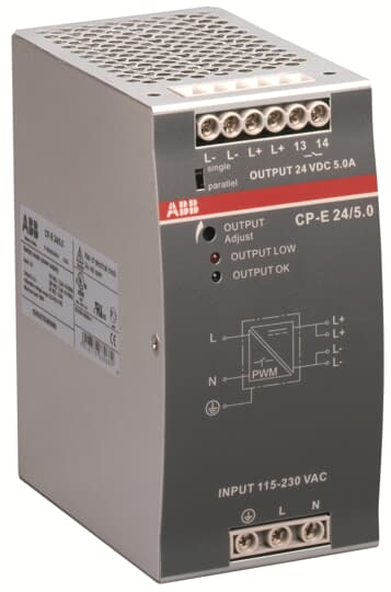 CP-E 24/5.0 Power supply ABB Economy Power Supplies - CP-E