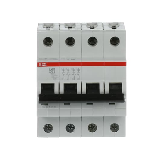 S204-C63 ABB MCB - S200 10kA