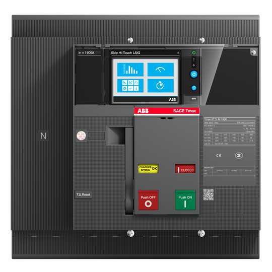 XT7H M 1000 Ekip Touch LSI In=1000 4p F F ABB MCCB - Tmax XT
