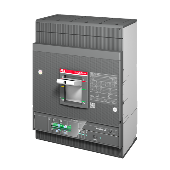 XT6N 800 Ekip Dip LSI In=630 3p F F ABB MCCB - Tmax XT