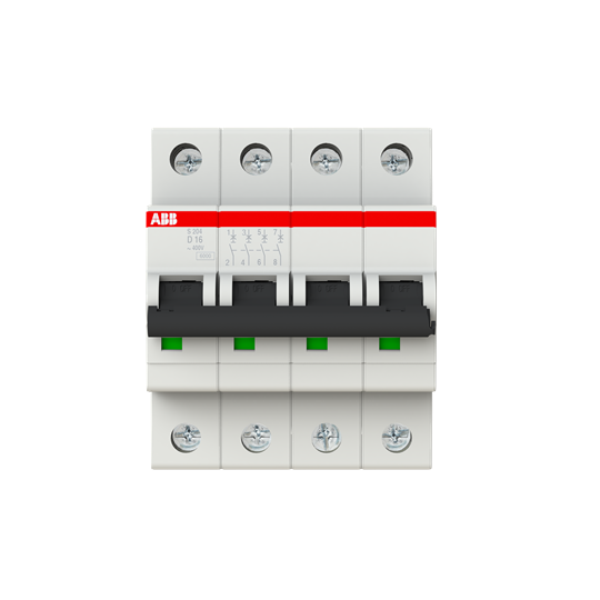 S204-D16 ABB MCB - S200 10kA