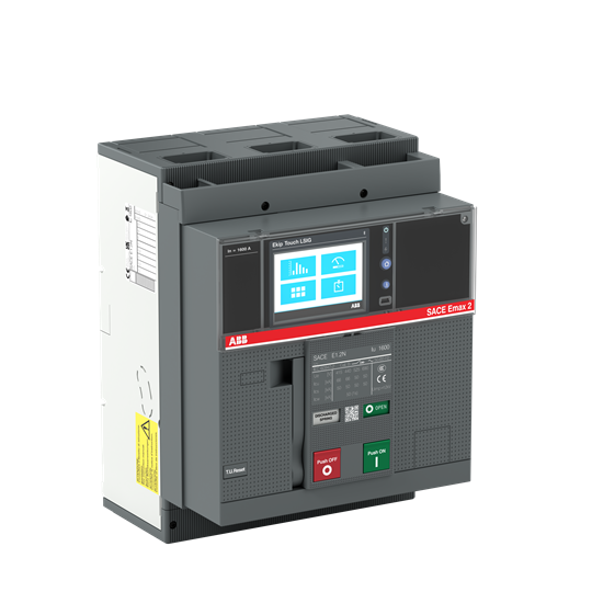 E1.2C 800 Ekip Touch LI F F, 3P ABB ACB - Emax 2 Circuit Breaker- Fixed