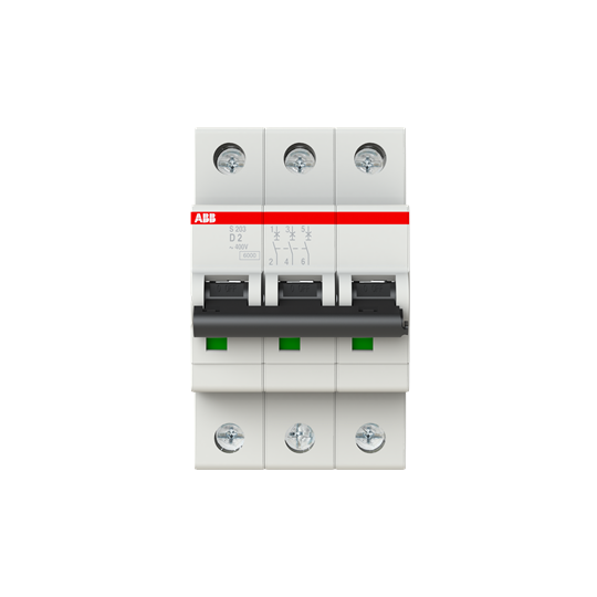 S203-D2 ABB MCB - S200 10kA