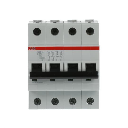 S204-C20 ABB MCB - S200 10kA