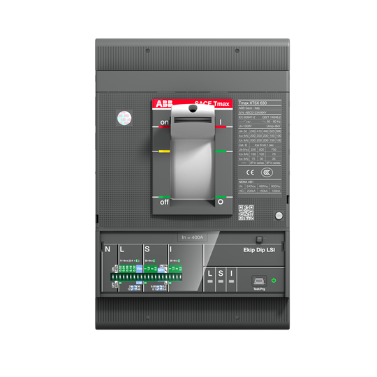 XT5H 400 Ekip Dip LS/I In=400 3p F F ABB MCCB - Tmax XT