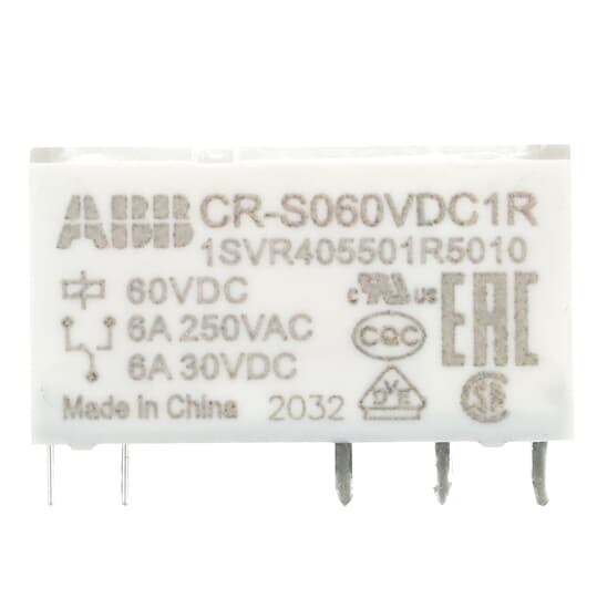 CR-S060VDC1R Pluggable interface relay ABB Pluggable Interface Relays