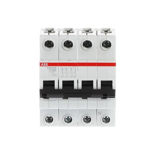 S203-C100NA ABB MCB - S200 6kA