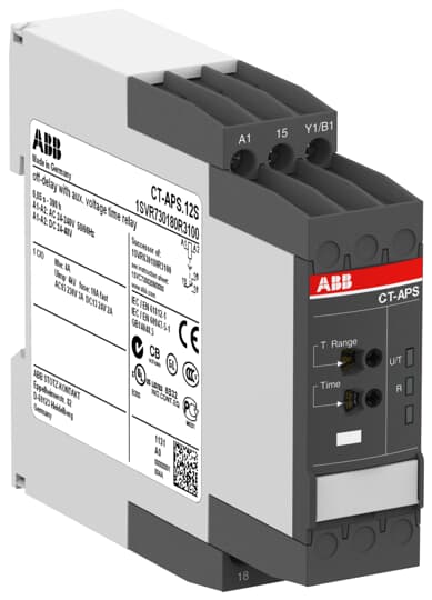 CT-APS.12S Time relay, OFF-delay ABB High-Performance Timers - CT-S