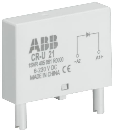 CR-U 61C Pluggable module ABB Pluggable Interface Relays Accessories