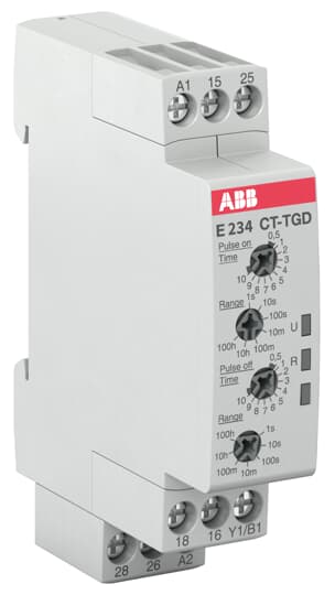 CT-TGD.22 Time relay, pulse generator ABB Building Application Timers - CT-D