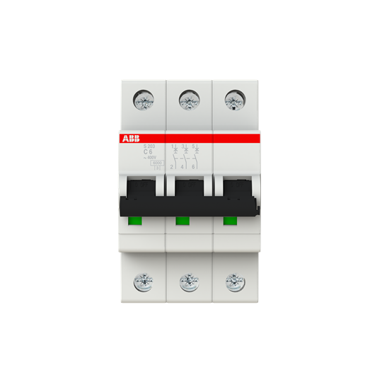 S203-C6 ABB MCB - S200 10kA