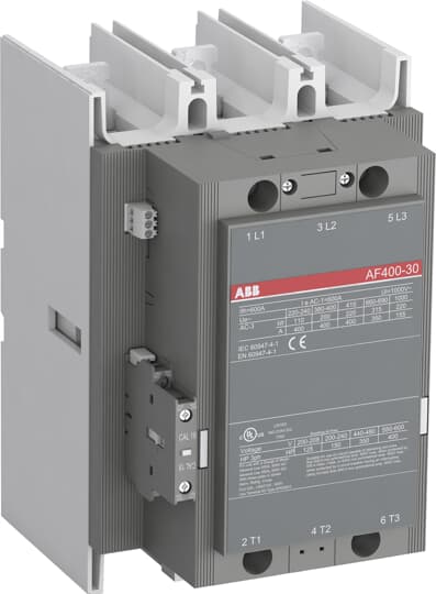 AF400-30-11, 48-130V AC/DC coil ABB AF 3-Pole Contactors