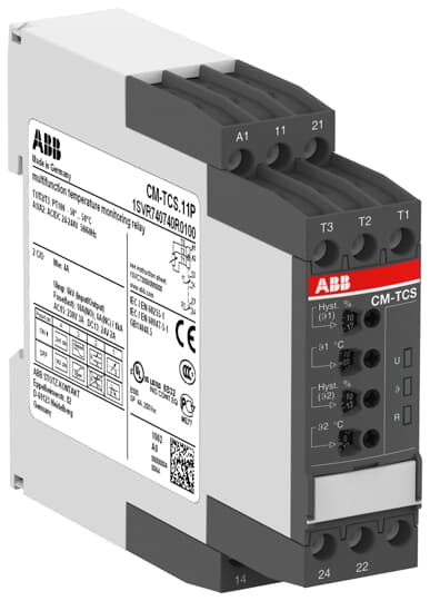 CM-TCS.11P Temperature monitoring relay ABB Temperature Monitoring Relays