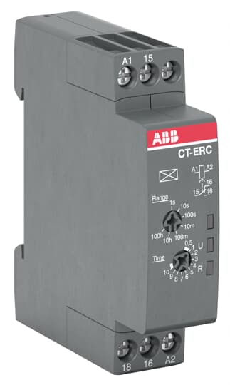 CT-ERC.12 Time relay, ON-Delay ABB Economy Timers - CT-C