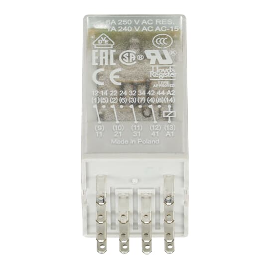 CR-M110AC4L Pluggable interface relay ABB Pluggable Interface Relays with LED