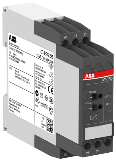 CT-ERS.22S Time relay, ON-delay ABB High-Performance Timers - CT-S