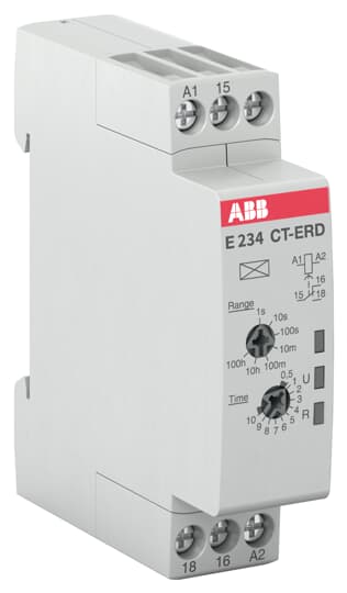 CT-ERD.12 Time relay, ON-delay ABB Building Application Timers - CT-D