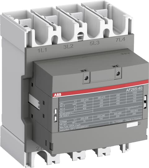 AF265-40-00-12 ABB AF 4-Pole Contactors