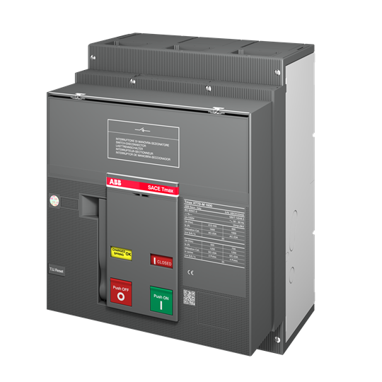 XT7D M 1600 3p F F ABB MCCB - Tmax XT
