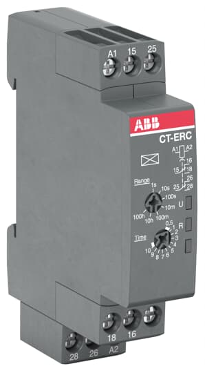CT-ERC.22, Time relay, ON-delay ABB Economy Timers - CT-C