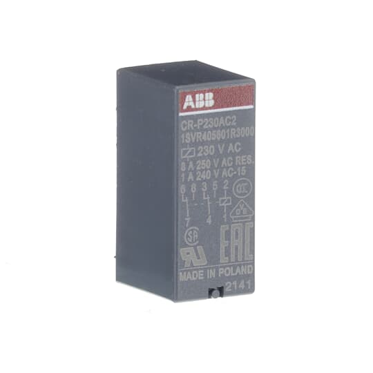 CR-P230AC2 Pluggable interface relay ABB Pluggable Interface Relays