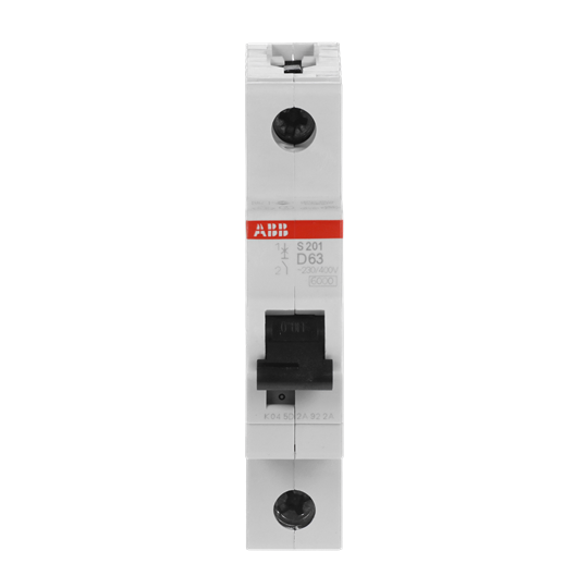 S201-D63 ABB MCB - S200 10kA