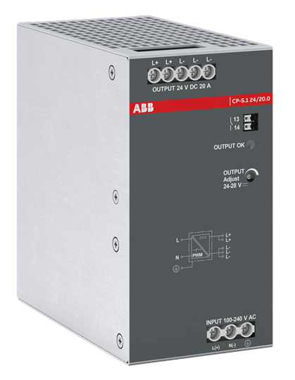 CP-S.1 24/20.0 Power supply ABB High-efficiemcy Power Supplies - CP-S.1