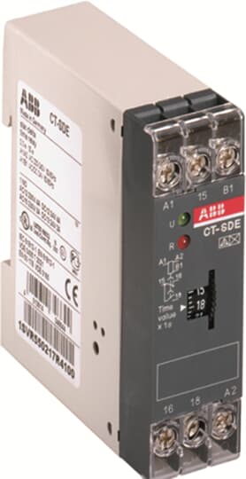 CT-SDE Time relay, star-delta ABB Economy Timers - CT-E