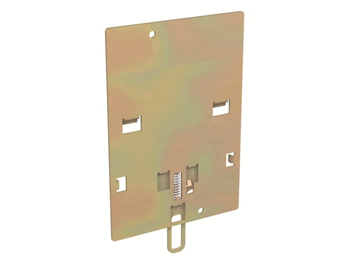 KIT DIN50022 XT2 3p PLATE DIN ABB MCCB - Tmax XT Accessories