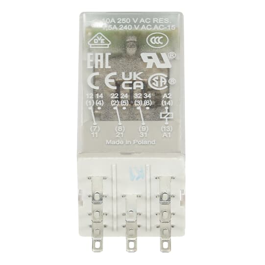 CR-M110AC3L Pluggable interface relay ABB Pluggable Interface Relays with LED