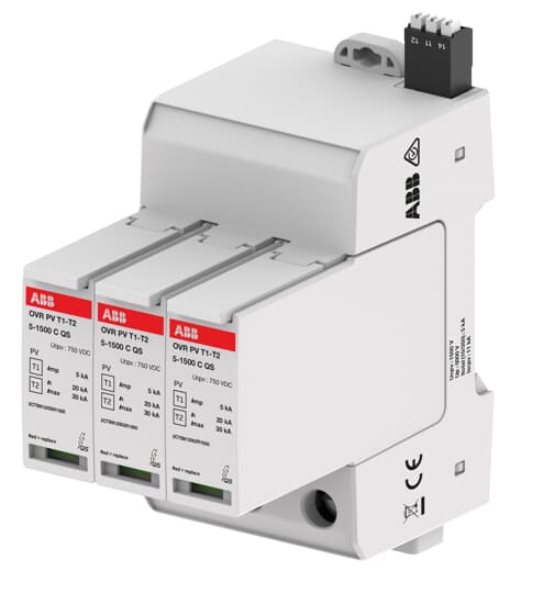 OVR PV T1-T2 5-1500 P TS QS ABB SPD - Class 1/2