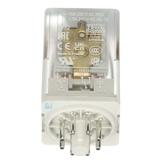 CR-U110AC2L Pluggable interface relay ABB Pluggable Interface Relays with LED