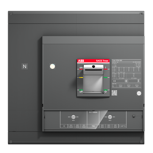 XT6N 800 TMA 630-6300 4p F F In N=100% ABB MCCB - Tmax XT