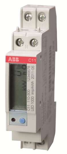 C11 110-300 ABB Din Mount - Electricity Energy Meter