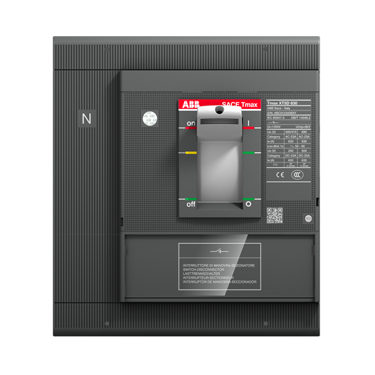 XT5D 630 4p F F ABB MCCB - Tmax XT