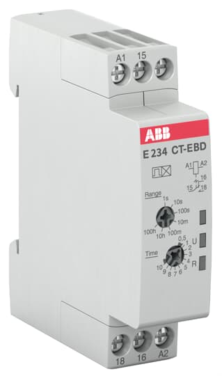 CT-EBD.12 Time relay, flasher ABB Building Application Timers - CT-D