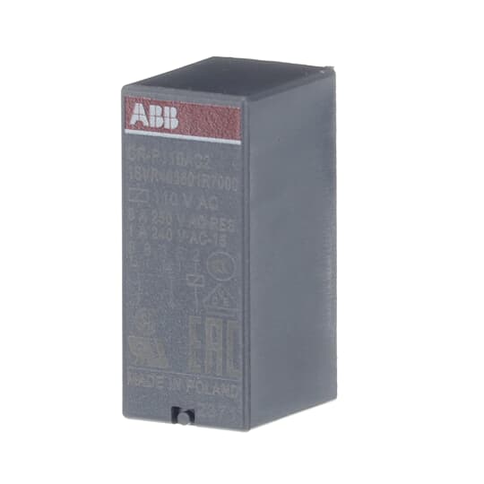 CR-P110AC2 Pluggable interface relay ABB Pluggable Interface Relays