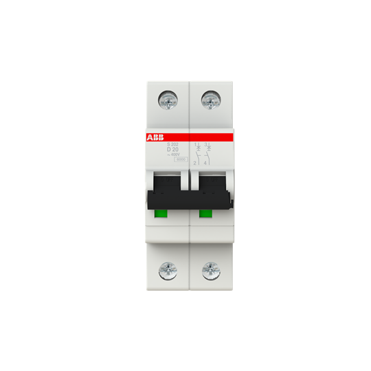 S202-D20 ABB MCB - S200 10kA