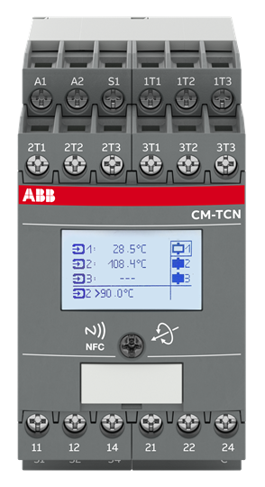 CM-TCN.011S Temperature monitoring relay ABB Temperature Monitoring Relays