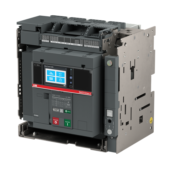 E1.2N 1600 Ekip Touch LSI W MP, 4P ABB ACB - Emax 2 Circuit Breaker- Withdrawable