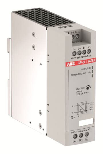CP-C.1 24/5.0-L Power supply ABB High-performance Power Supplies - CP-C.1