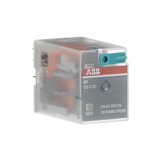 CR-M125DC3L Pluggable interface relay ABB Pluggable Interface Relays with LED