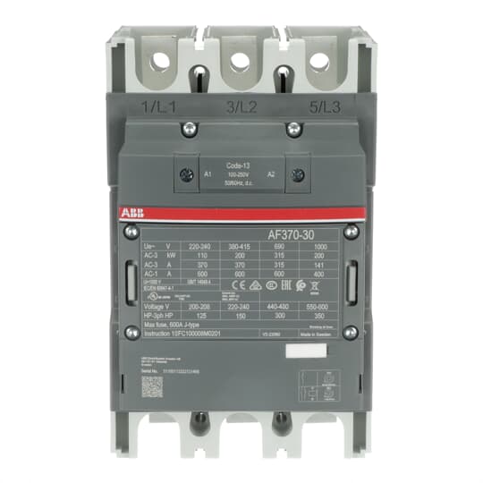 AF370-30-00-13 ABB AF 3-Pole Contactors