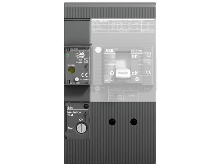 RC Inst HV 85...690Vac XT3 3p F ABB MCCB - Tmax XT Accessories